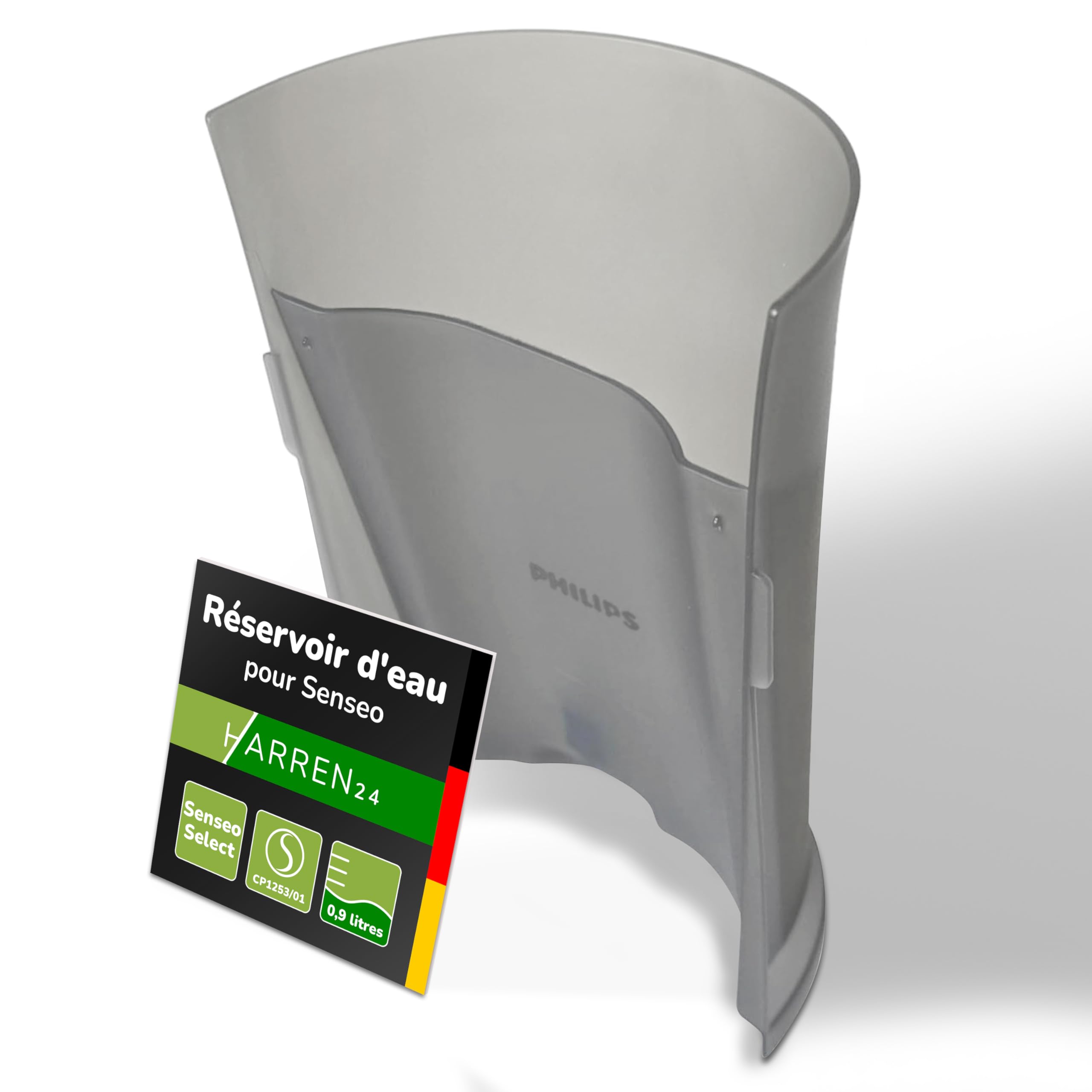 Réservoir d'eau CP1253 compatible avec les machines à café à dosettes Philips Senseo Select CSA230, CSA240, CSA250, réservoir d'eau de rechange
