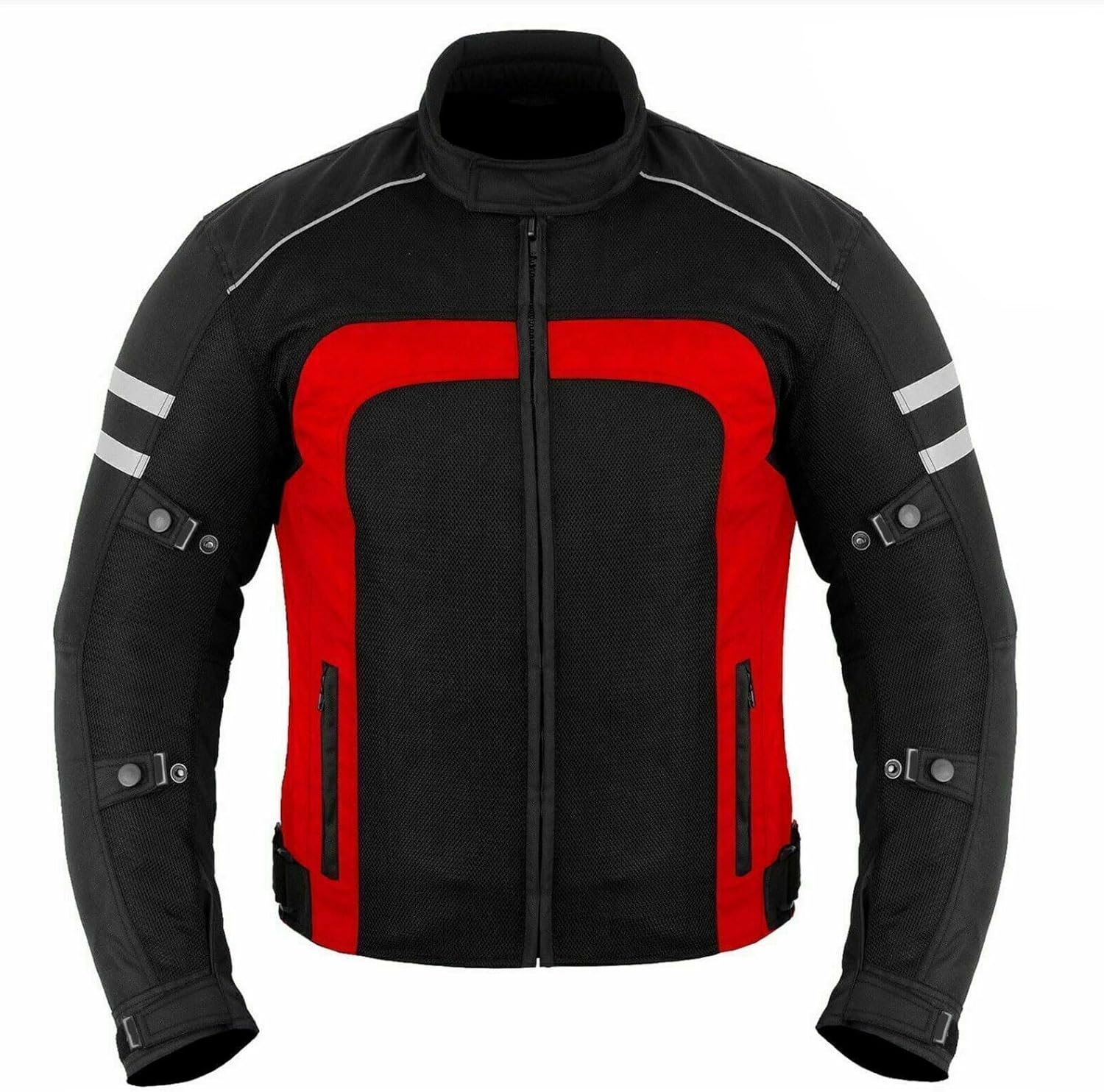 Men’s Breathable Motorcycle Jacket with CE Armor – Summer Riding Coat for Bikers.