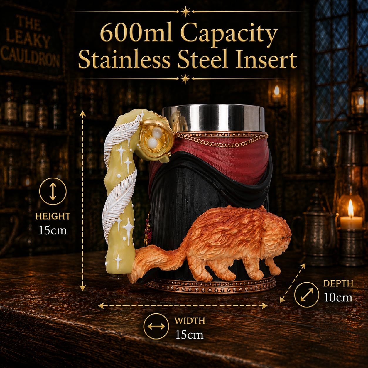 Amazon.com: Nemesis Now Harry Potter Collectible Tankard, Hand