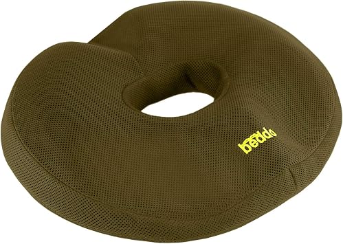 beddo  Airfile Series | New Generation | Orthopedic Seating Bagel | Khaki Color