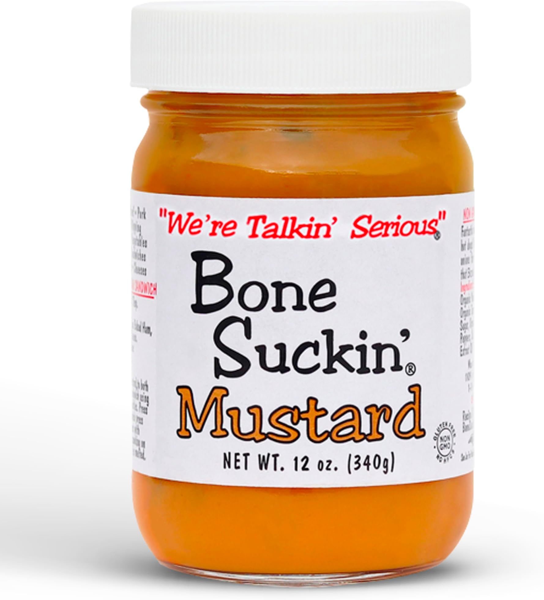 Mustard, World Champion Flavor, Made in the USA, Non-GMO, Gluten-Free, Kosher and has No High Fructose Corn Syrup (12 oz, Original)