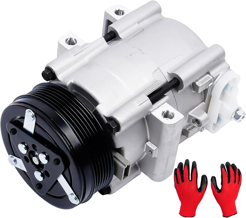 Compressor de ar-condicionado Autodevil com embreagem FS10 para Ford Excursion, F-150 e Super Duty