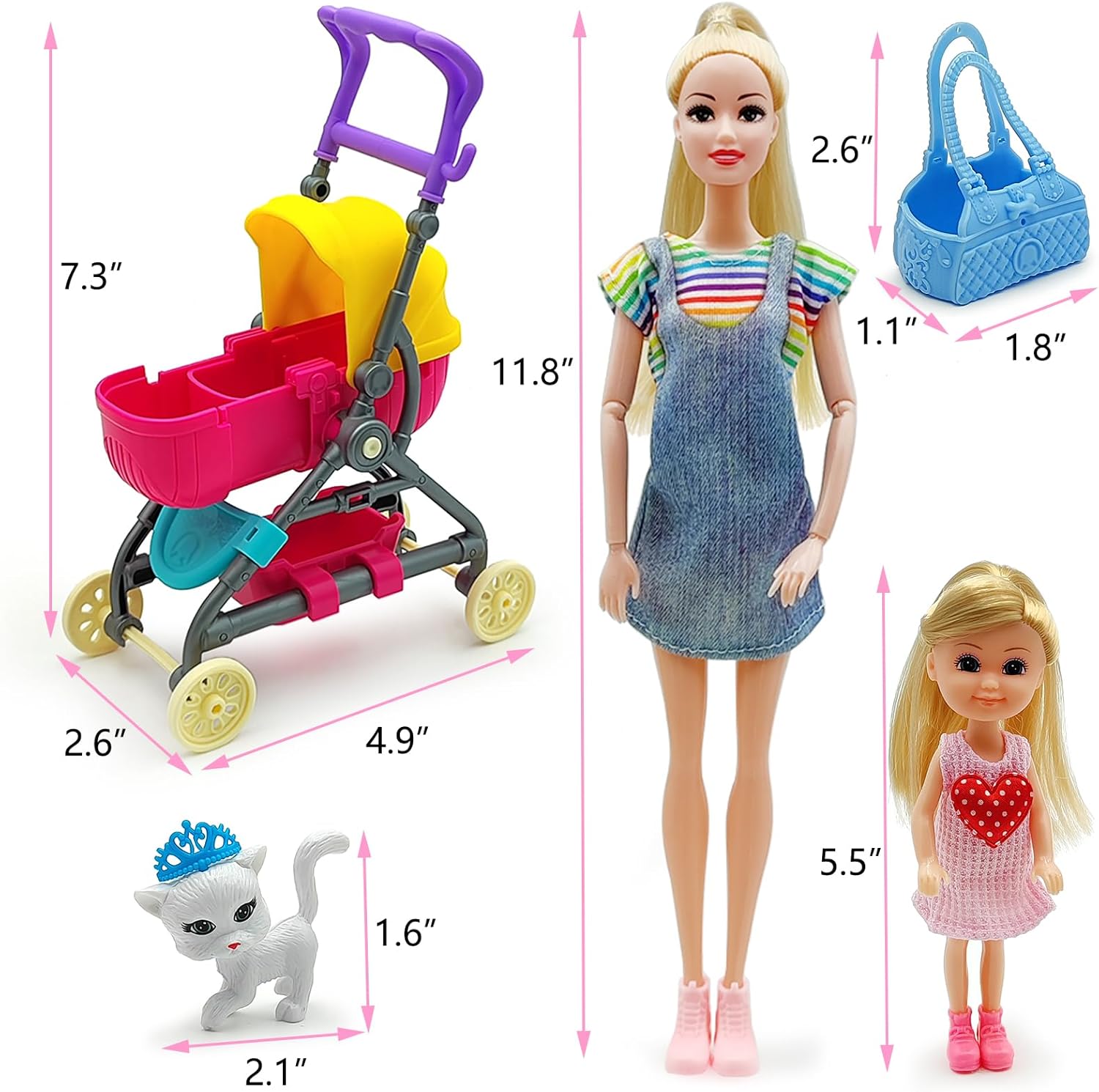 Unleash Imagination: The Ultimate Dolls & Accessories Playset!