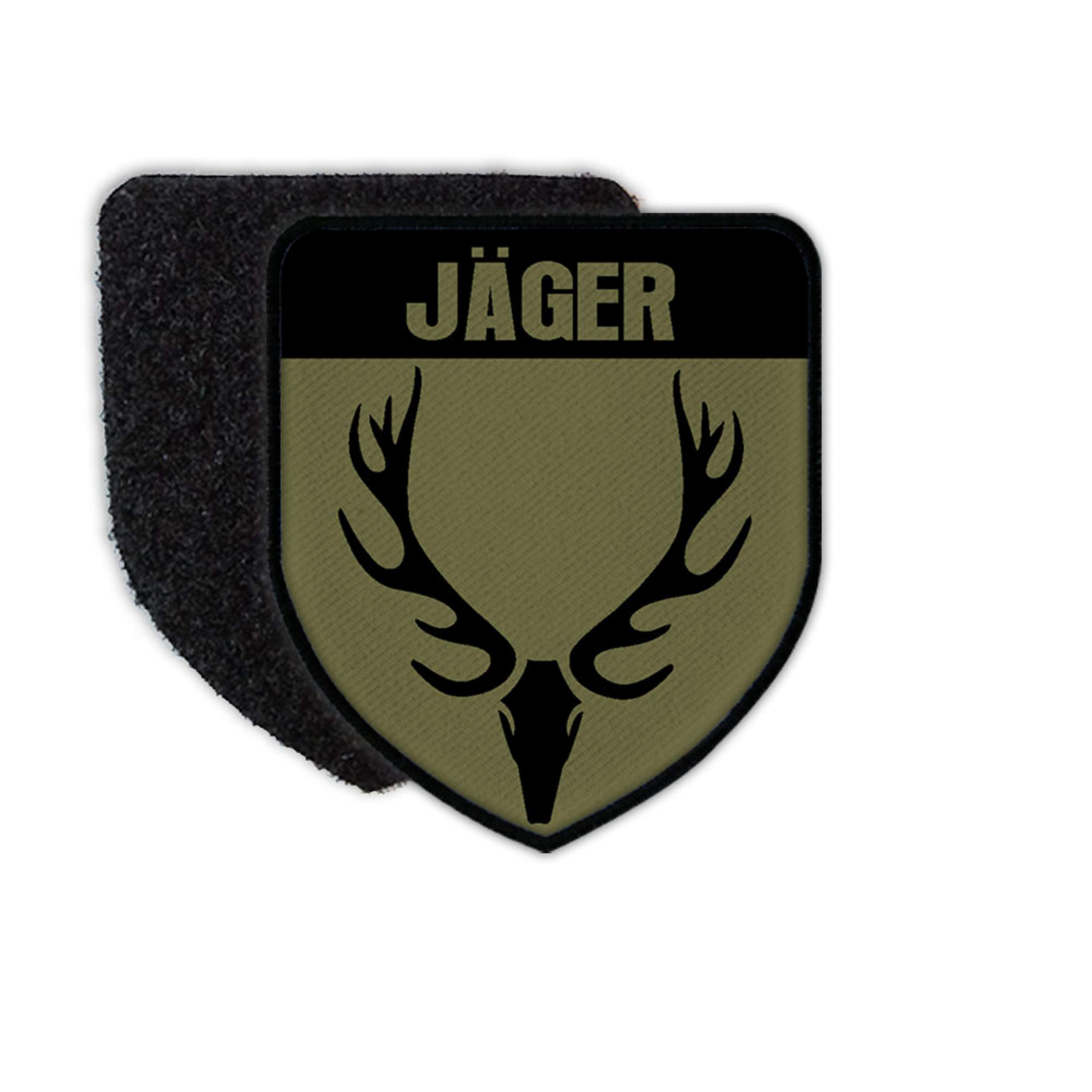 Copytec Patch hunter badge hunting ground ranger hunting protection deer antler head # 34684