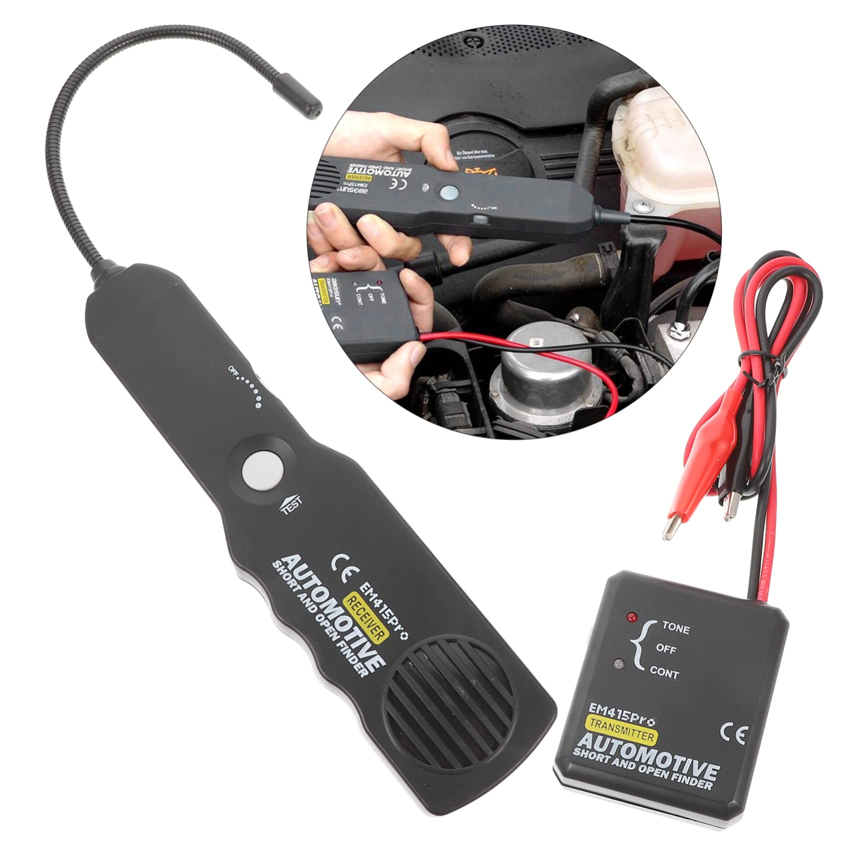 Localizador de Cables para Automóviles 9v Abs, 1 Juego