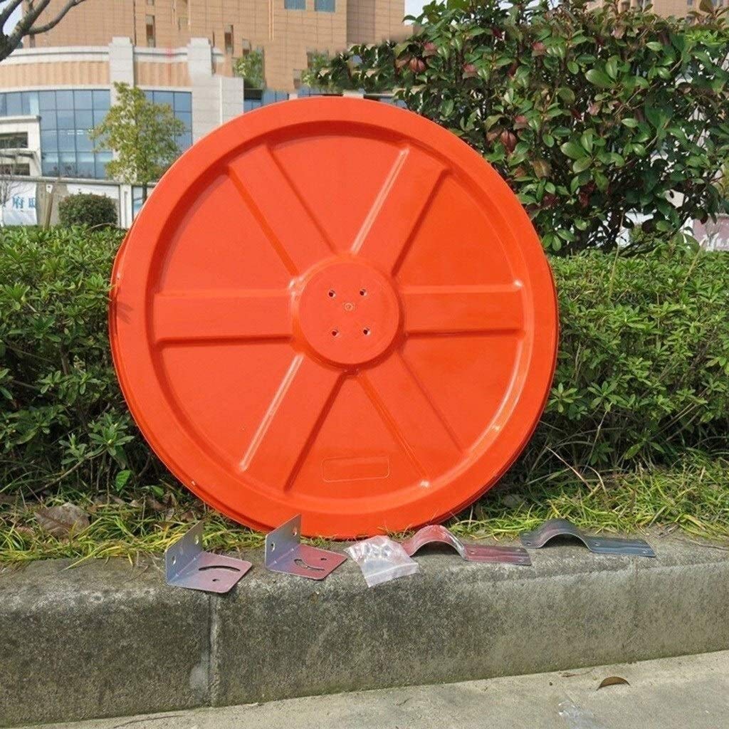 WLLW Stainless Steel Rectangular Universal Convex Mirror w/U-Bracket fit for Forklifts Tractors Boats Cars Trucks Improves Visibility A Pair Convex Mirror