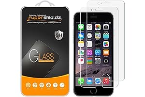iPhone 6S Plus / 6 Plus Glass Screen Protector, Bubbles-Free, Scratch-Resistant