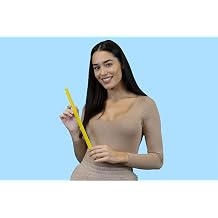Yellow Vocal Tubes for Speech Therapy and Singing Therapy Straws for Vocal Health - Set of 2 Silicone Tubes for water resistant Voice Therapy and Tube Phonation Singing exercises and singing training