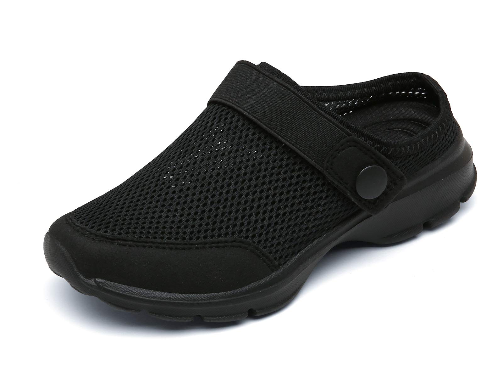SMajong Zuecos Niños Sandalias Respirable Malla Niña Zapatos de Jardín Antideslizante Zapatillas de Playa Zapatillas de Casa Pantuflas Verano 25-37 EU