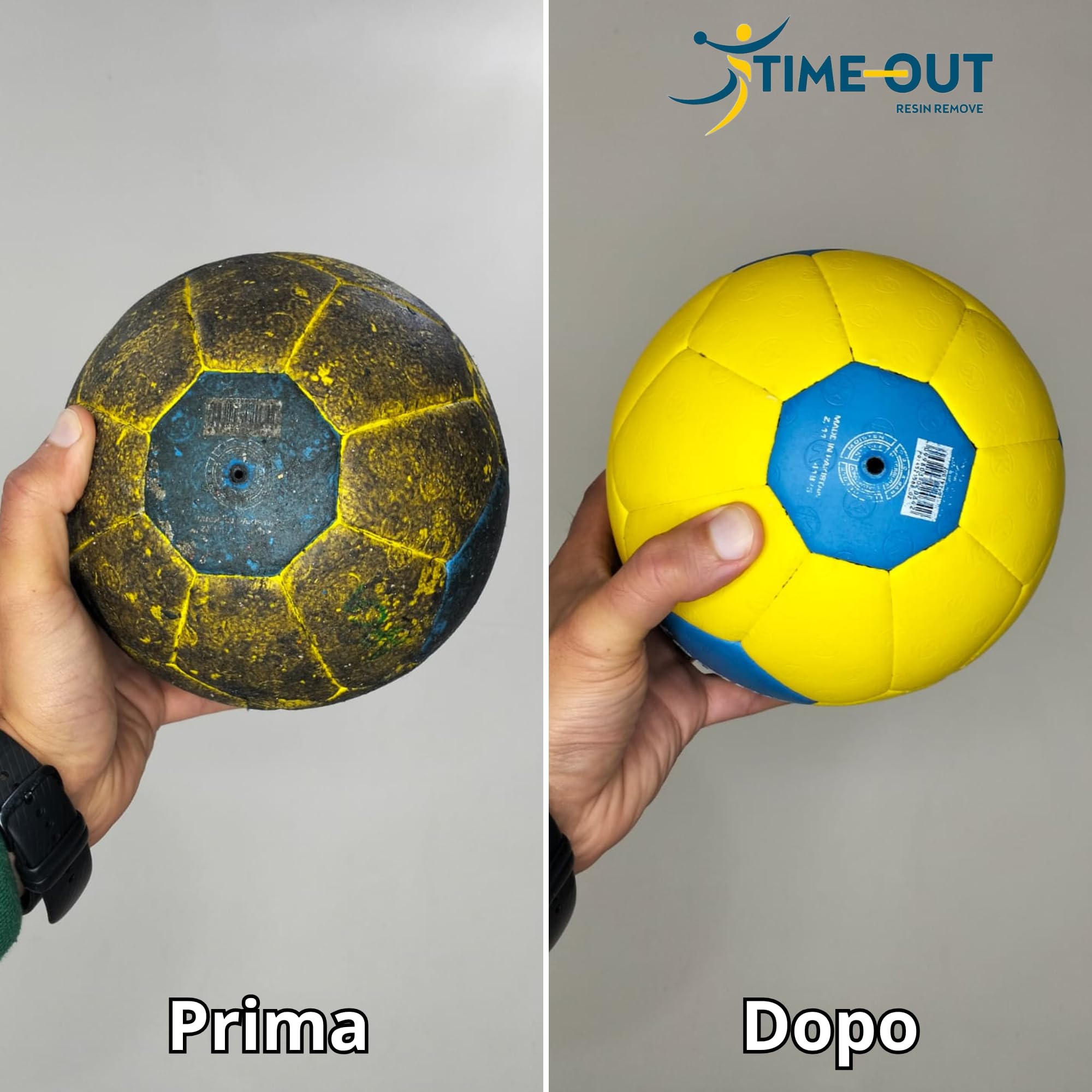 Quita Resina de Balonmano, Eliminador de Resina de Ropa y Balones, Limpiador de Suelos de Pabellones