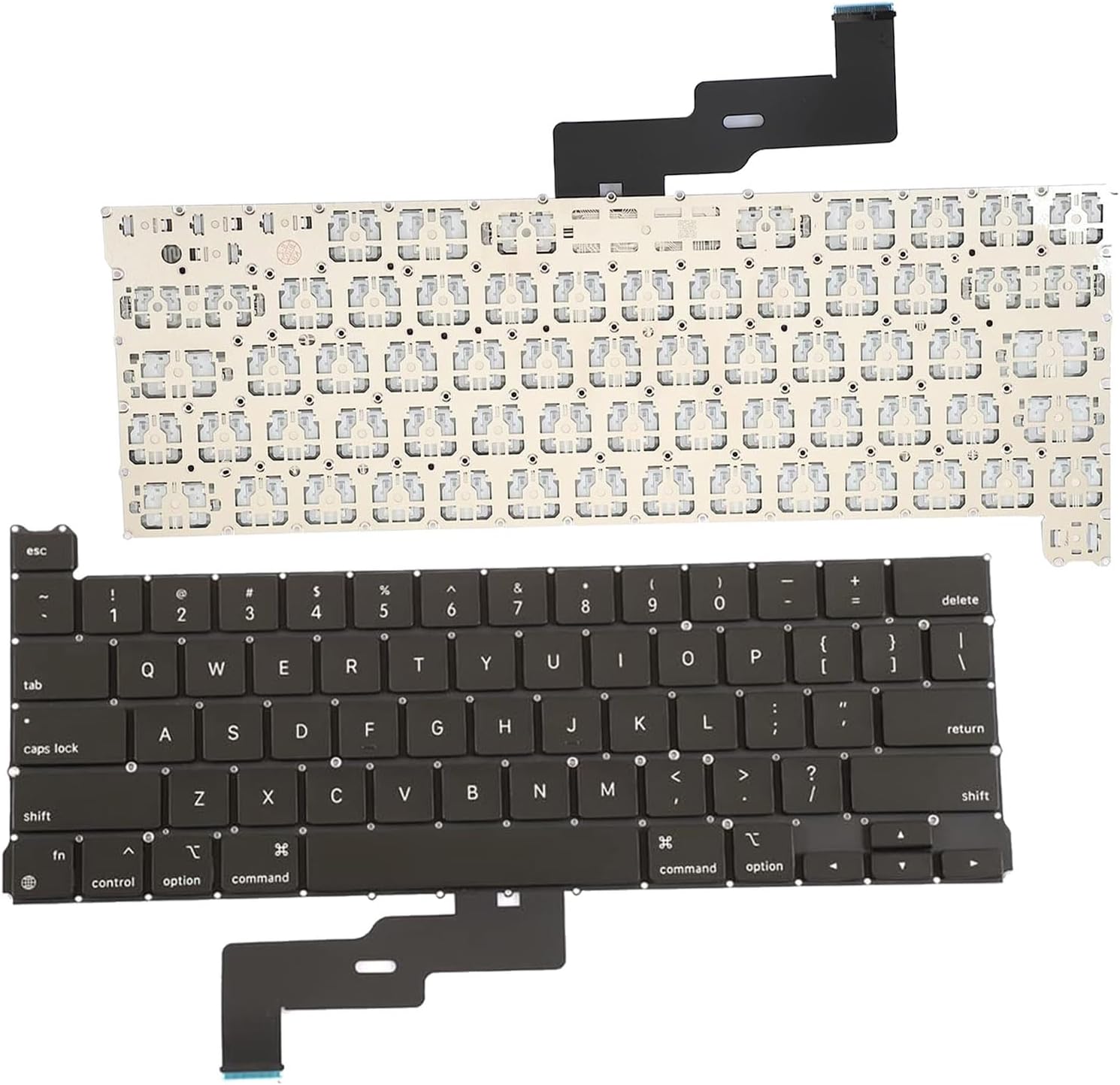 New Keyboard (US English) + Screws Kit EMC 3578 Replacement for MacBook Pro 13" A2338 2020 Keyboard US Layout