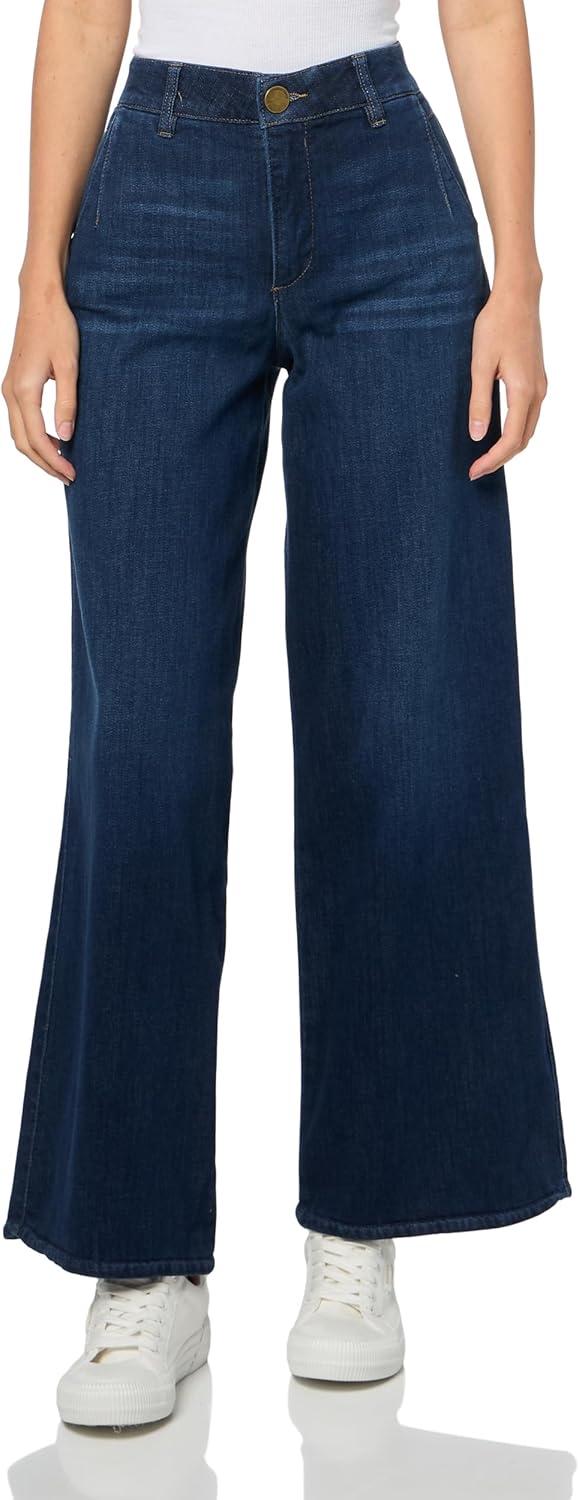 Democracy Womens Ab Solution Wide Leg Jean