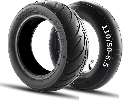 Tubo interior de neumáticos 110-50-6.5 con válvula en ángulo para 38cc 47cc 49CC MTA1 MTA2 Cag Mx3 GP-RSR Mini Pocket Dirt Pit Bike Scooters