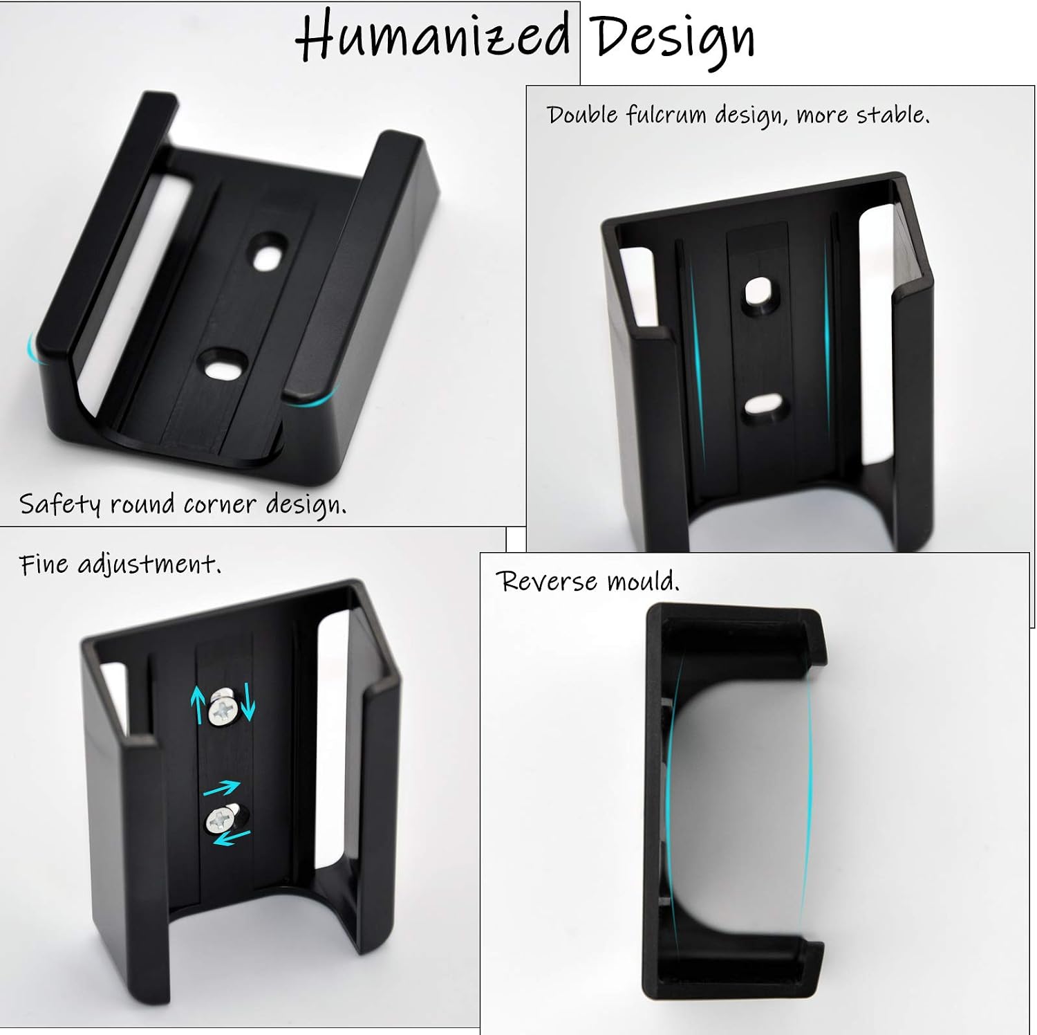 CENMING Ceiling Fan Remote Control Wall Mount Holder for Hampton Bay Home Decorators Collection Thermostatic Remote Model HD3 2AAZPHD3 KUJCE10320 TR222A 68108 98108 UC7225T (2 Pack) image 4