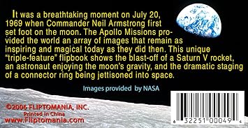 Fliptomania Apollo Moon Mission Flipbook