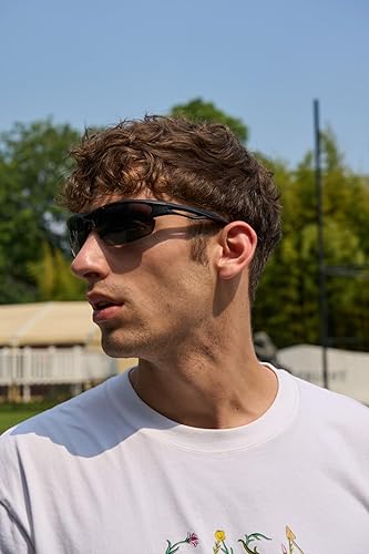 Miniatura 3 de Cyxus Gafas de sol deportivas polarizadas para hombres y mujeres, para correr, ciclismo, pesca, golf, conducción, gafas de sol Tr90
