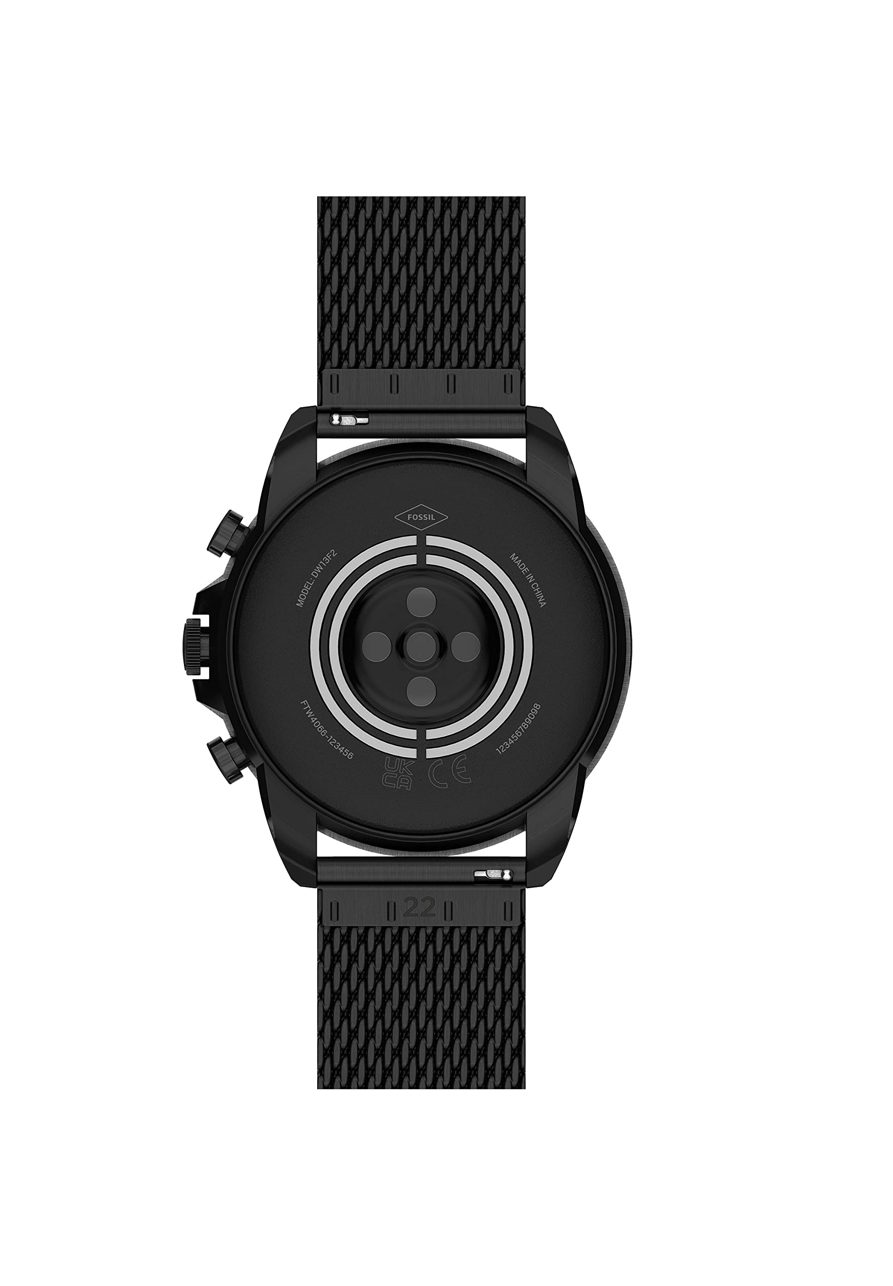 Fossil Smartwatch Gen 6 Connected da Uomo con Wear OS by Google, Frequenza Cardiaca, Notifiche per Smartphone e NFC