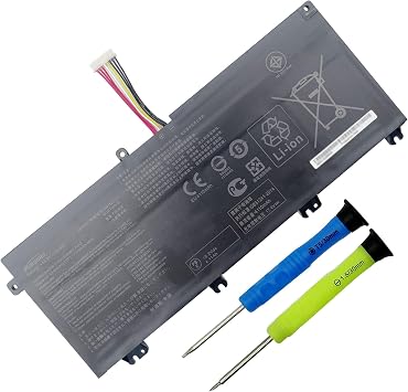 B41N1711 64Wh Laptop Battery Replacement for Asus FX503VD FX503VM FX63V FX63VD FX63VM ROG Strix GL703GE GL503VD GL503VM ZX63V PX705G TUF705DT TUF765DT Series 15.2V Long Line