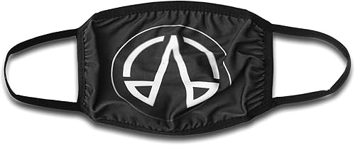 Concept One Tienda Studios The Expanse - Mascarilla de tela con logotipo de The Expanse, color negro, talla única, Negro -