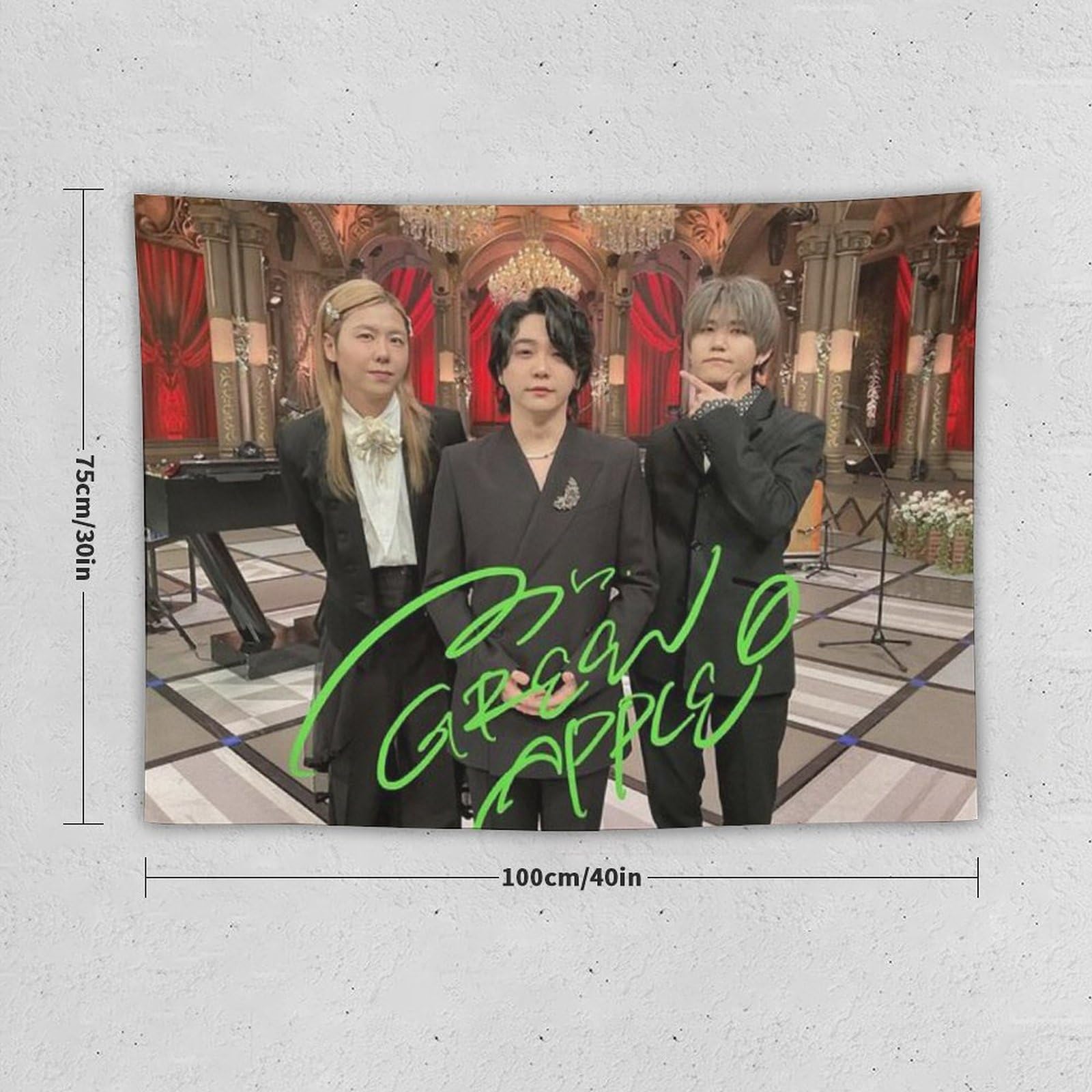 Amazon.co.jp: ミセス・グリーン・アップル (5) タペストリー 絵画