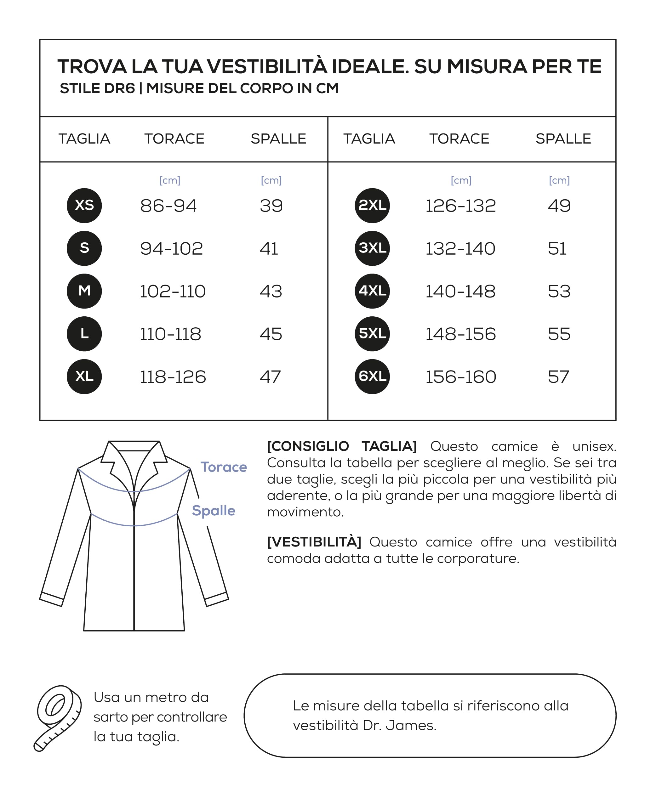 Dr. James Camice da Laboratorio Premium 100% Cotone Unisex Uomo e Donna, Vestibilità Classica, Chiusura con Bottoni a Pressione a Scomparsa, Tasche per Smartphone, Certificato OEKO-TEX