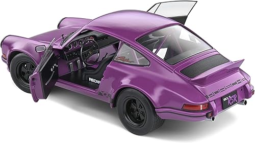 Miniatura 2 de solido S1801114 118 1973 Porsche 911 RSR Purple Street Fighter Coche miniatura coleccionable, Multi