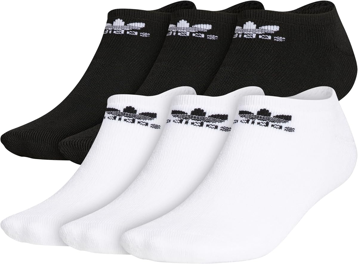 Calcetines invisibles Trefoil unisex para adultos (6 pares)