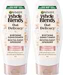 Garnier Gentle Shampoo Whole Blends Oat Delicacy with Oat Milk and Rice Cream Extracts, 650 mL
