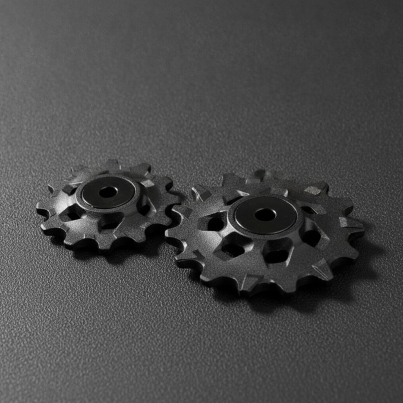 Rueda de Desviador de Bicicleta Polea Trasera con Rodamiento de Acero Rodaje Suave Integración con 12 Velocidades Plástico y Aleación Resistentes