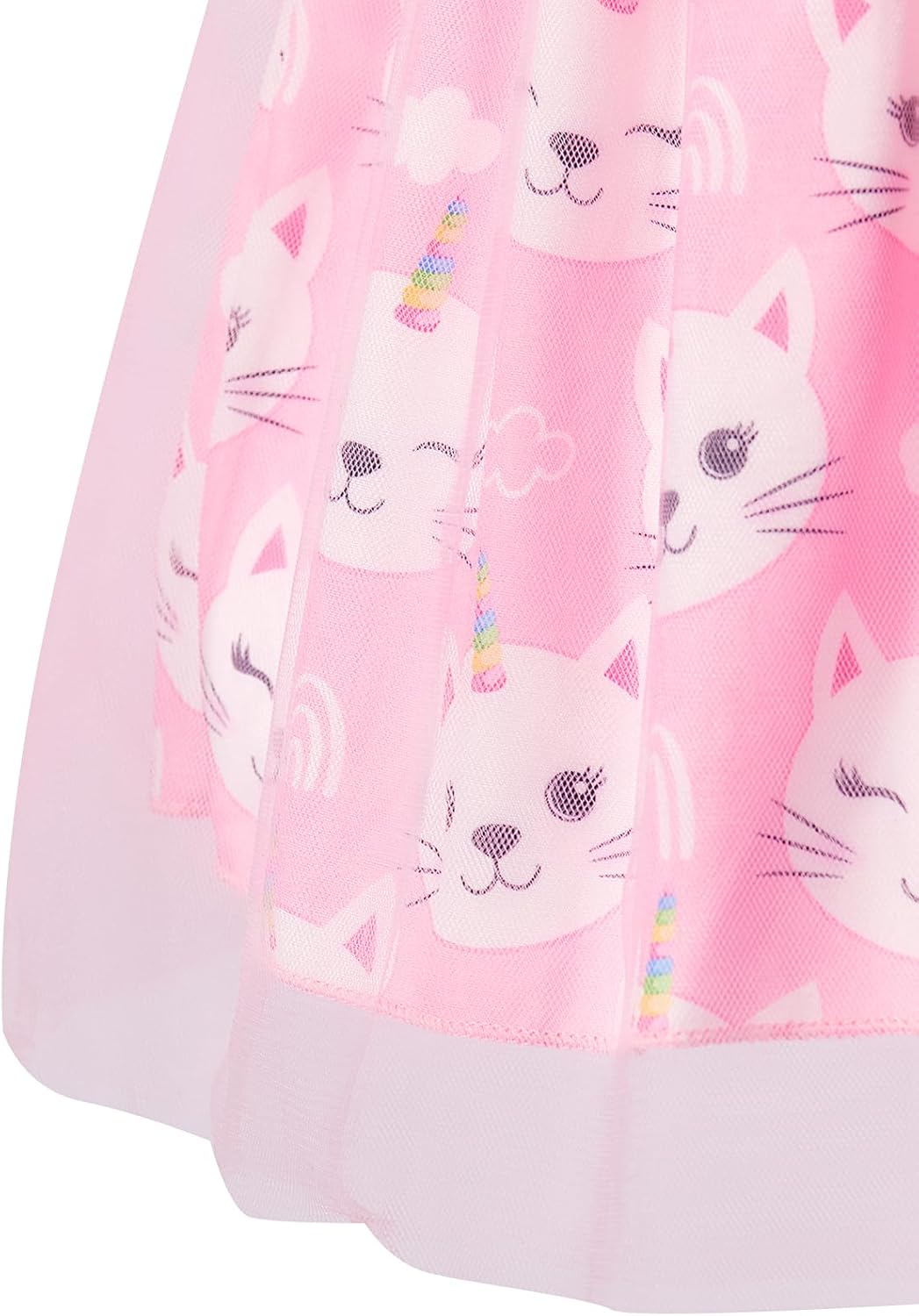 Toddler Girls Tulle Dress Baby Girl Summer Dress Ruffle Sleeveless Birthday Party Princess Causal Tutu Sundress 2-7Y - Image 6