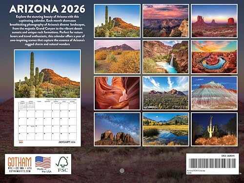 Vista 140 de Calendario hawaiano 2026 Hawaiian Tropical Beach Maui Kauai Calendario mensual de pared de 12 meses Fabricado en Estados Unidos