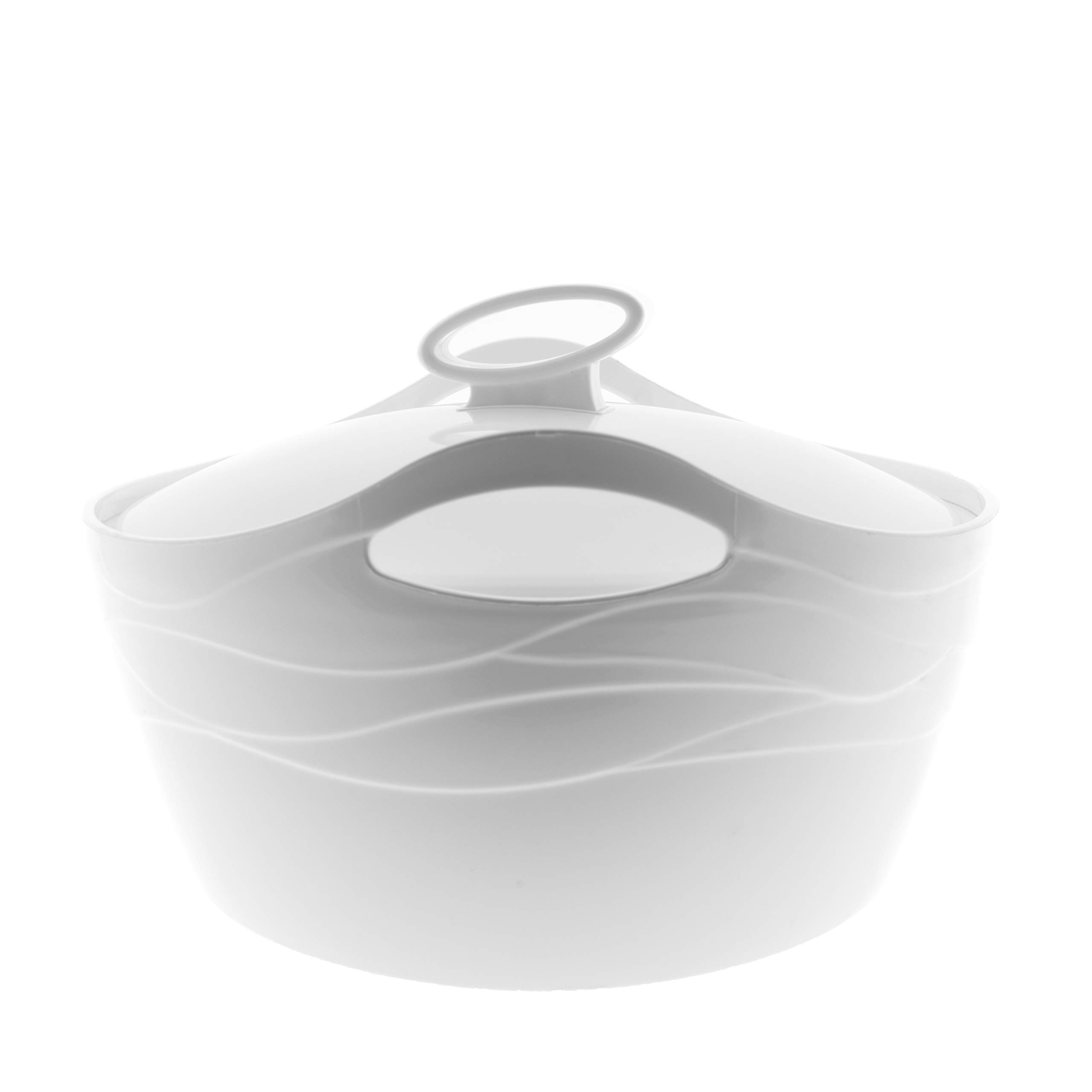BEM Thermoschüssel mit Deckel, Edelstahl Thermobehälter für Essen 5L | Warmhaltebehälter, Thermos Essensbehälter, Thermobox Schüssel