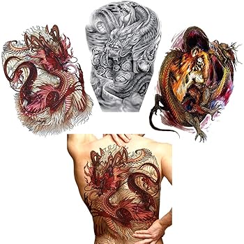 Mens Full Back Tattoos