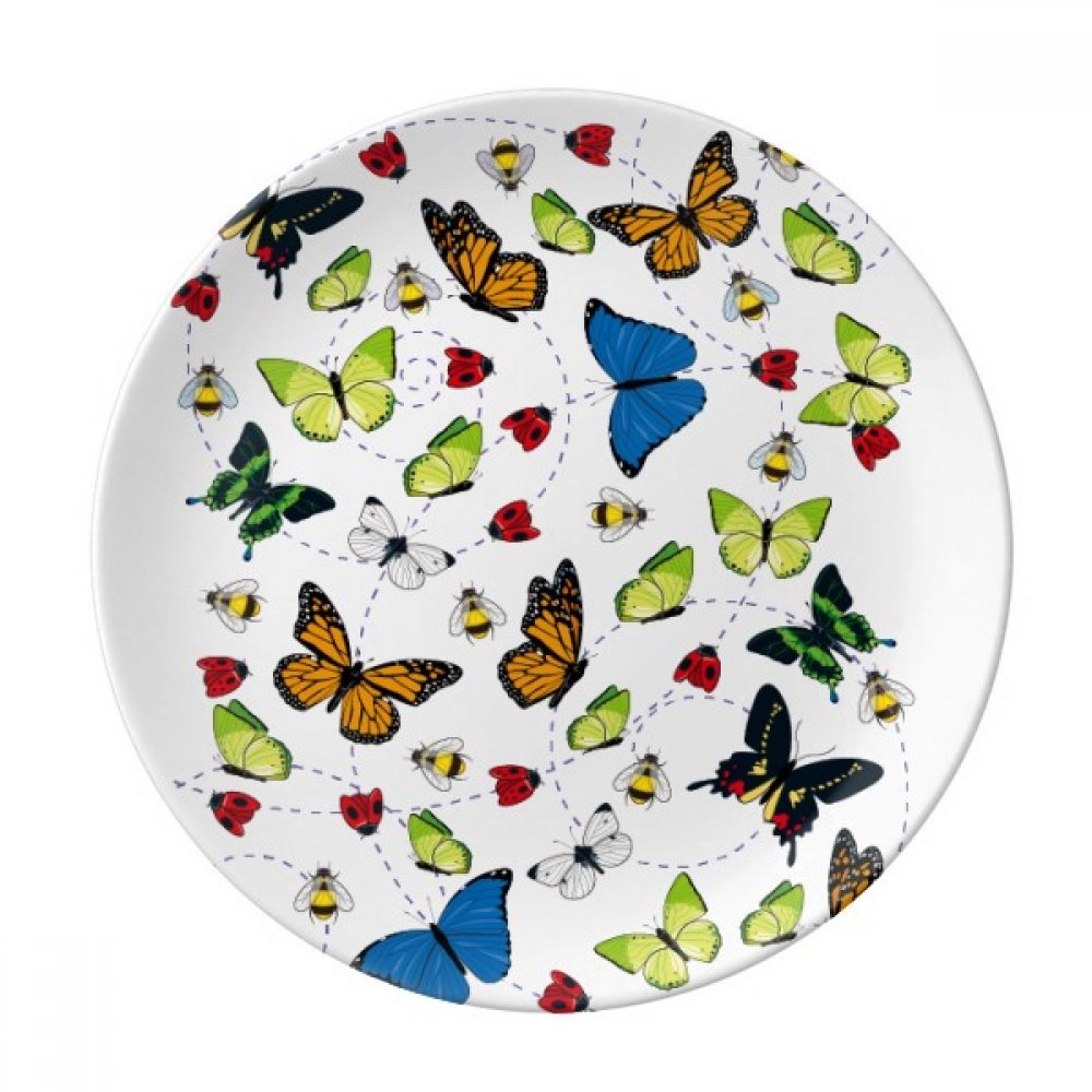 Assiette de table Flying Papillon en porcelaine pour sublimer votre dîner