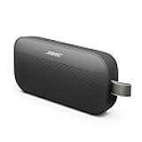 SoundLink Flex Portable Bluetooth Speaker (2nd Gen), Portable Outdoor Speaker with Hi-Fi Audio, Up to 12 Hours Battery Life, Waterproof and Dustproof, Black
