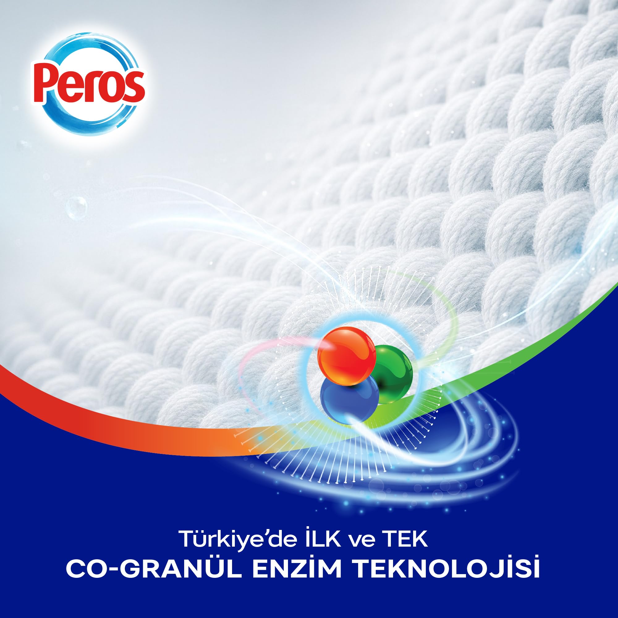 Peros Toz Çamaşır Deterjanı Göz Alıcı Beyazlar 1500 G