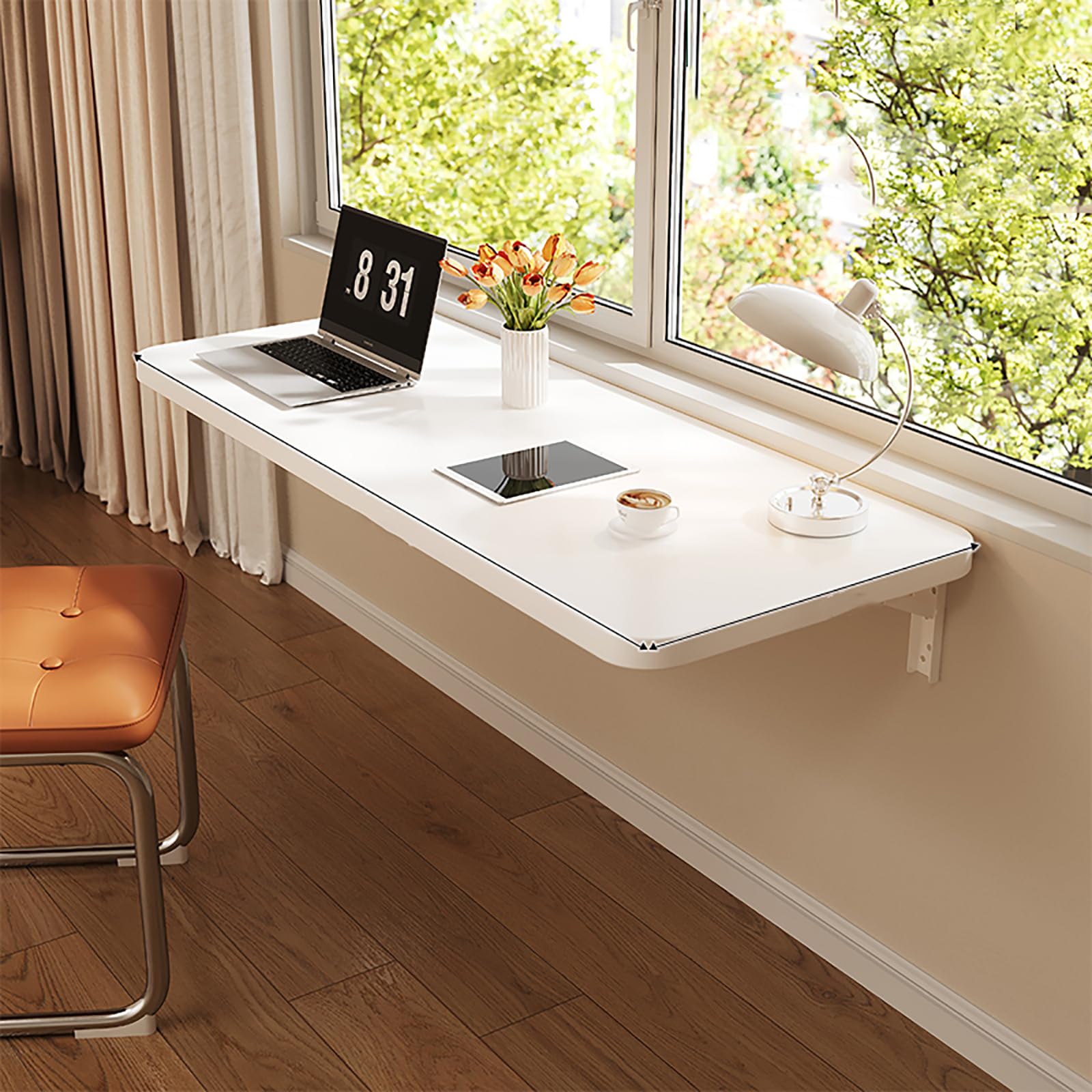 Table de cuisine pliable gain de place pour petit appartement et studio