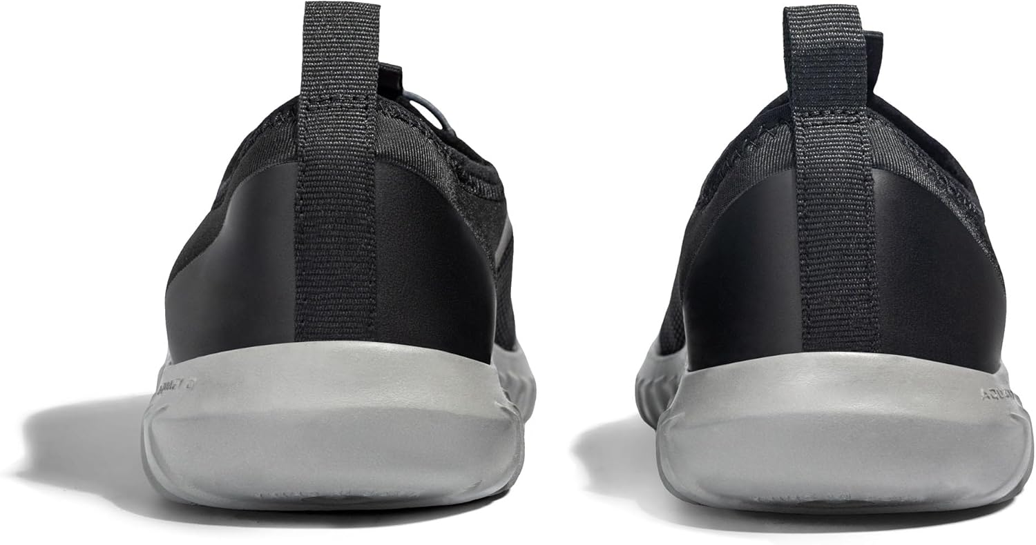 RUGGED SHARK Mens Cay Water Shoes – EVA AQUAFLO® Drainage Outsole, Neoprene Mesh Upper, Bungee-Tie Closure, Lightweight & Breathable, Slip-On Style, Ideal for Beach, River, and Water Sports