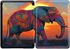 Case Compatible with Kindle Paperwhite 12th Gen 2024 Release and Kindle Colorsoft Signature Edition 2024 Release HD Printed Smart Cover with & Auto WakeSleep - Boho African Elephant