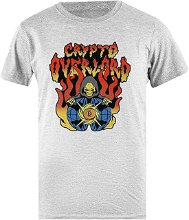Przeciążenie Kryptograficzne Szara Koszulka Męska Basic Z Bawełny Cotton Male T-Shirt Grey Men