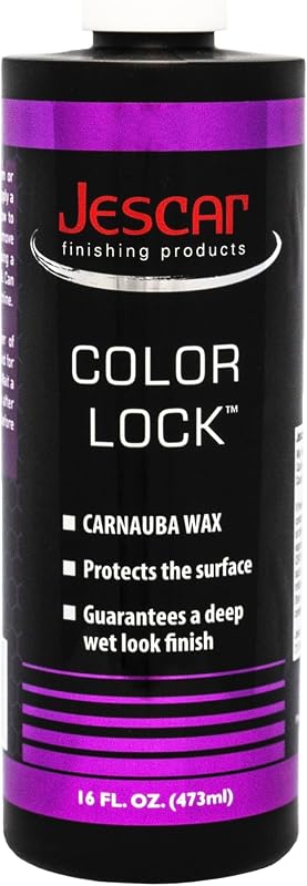 Cera de Carnaúba Jescar Color Lock para Polimento Automotivo com Alto Brilho, JES-CL77P, 15,2 oz (431 g)