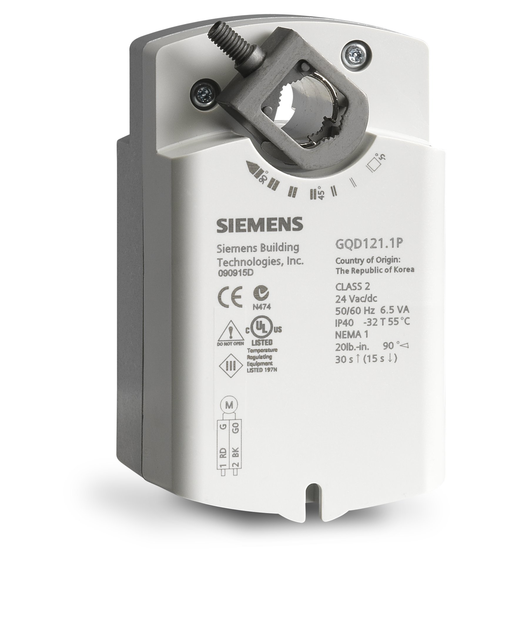 Siemens GQD121.1P 20 LB-IN, SR, 2PT, 24V - Amazon.com