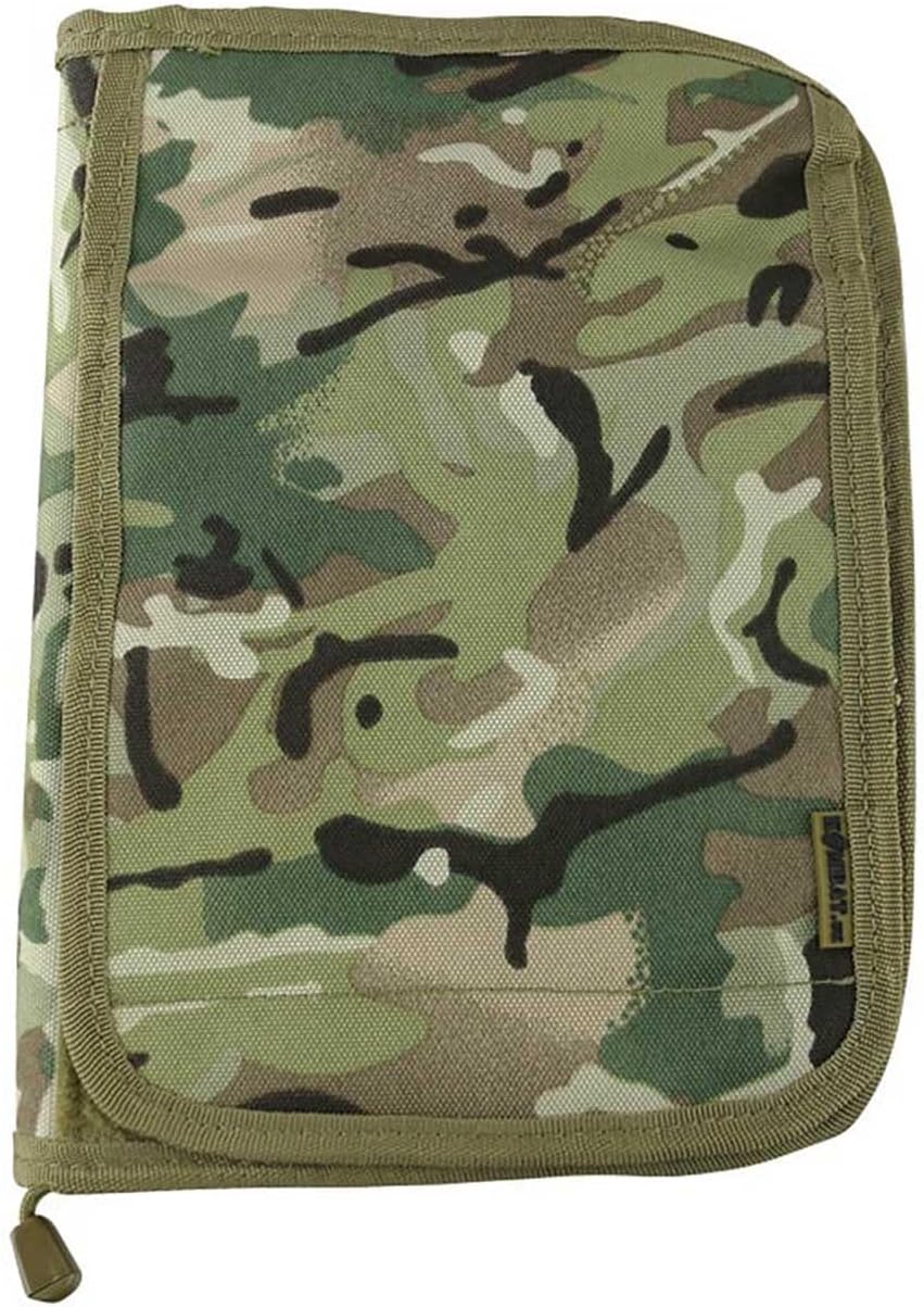 Kombat Waterproof Fully Zipped Notebook Holder A5 Black