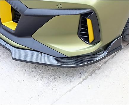 Front Bumper Lip Shovel Kit Compatible Compatible for Trumpchi GAC Empow 2021-2204 Sedan Body Spoiler Splitter(Gold)