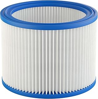 vhbw Filtro redondo, filtro plisado para aspiradoras, robot aspiradora, aspirador multiusos Nilfisk, Alto, Wap Aero 20, 21, 25, 26, 31