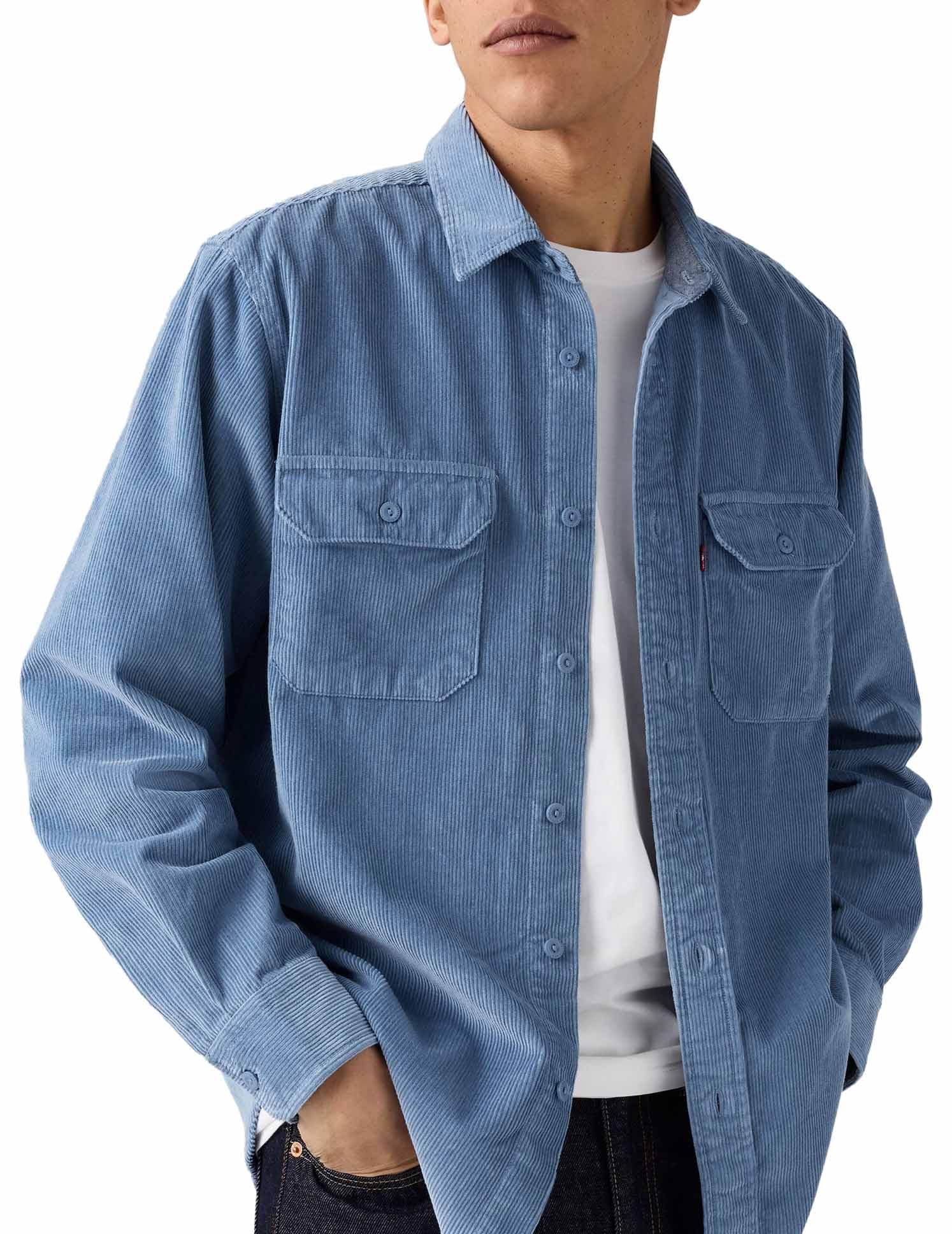 Levi's Classic Worker Sunset Blue Chemise Homme M