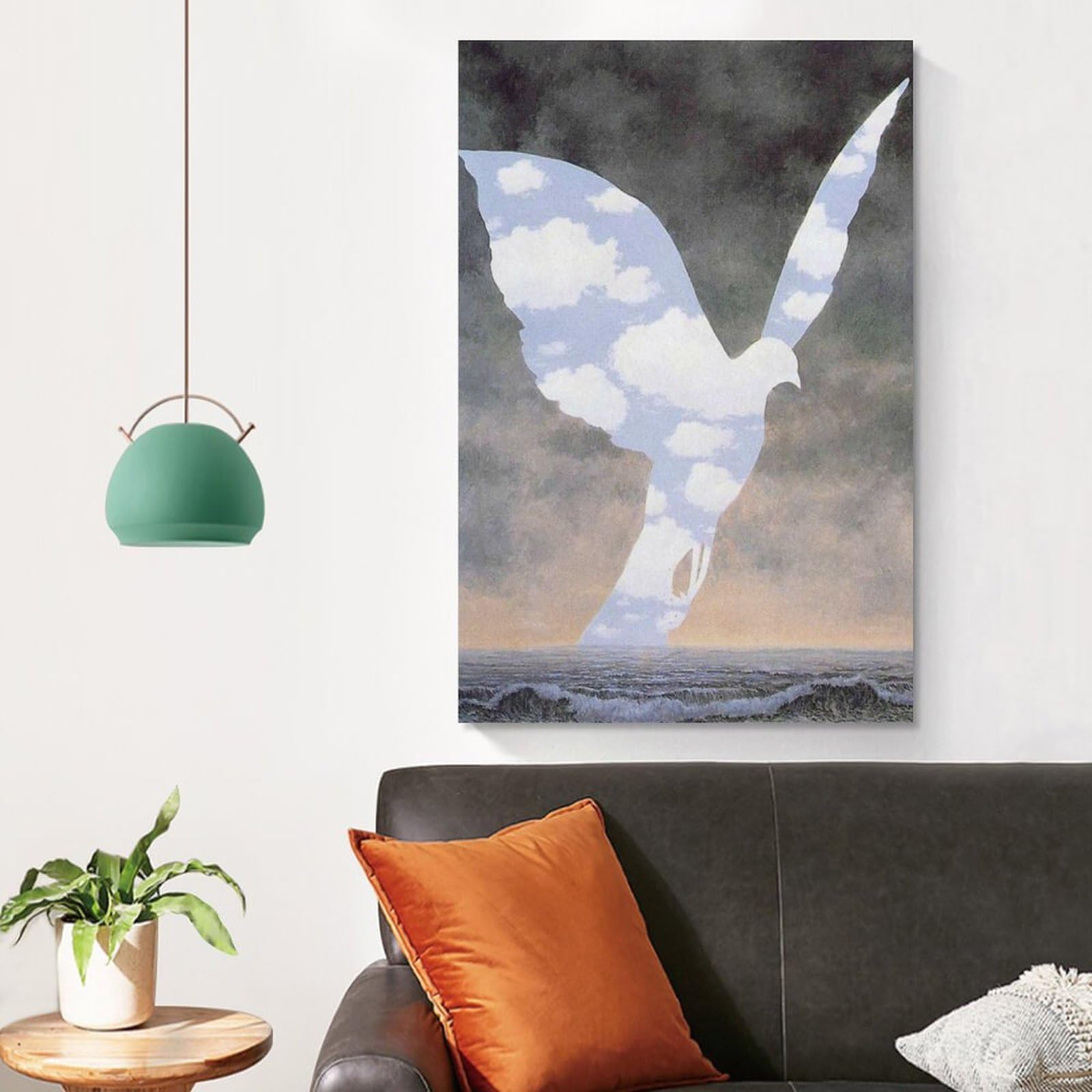 ルネ・マグリット ポスター 心の琴線 A5015 |アート＆フレーム|絵と額縁の