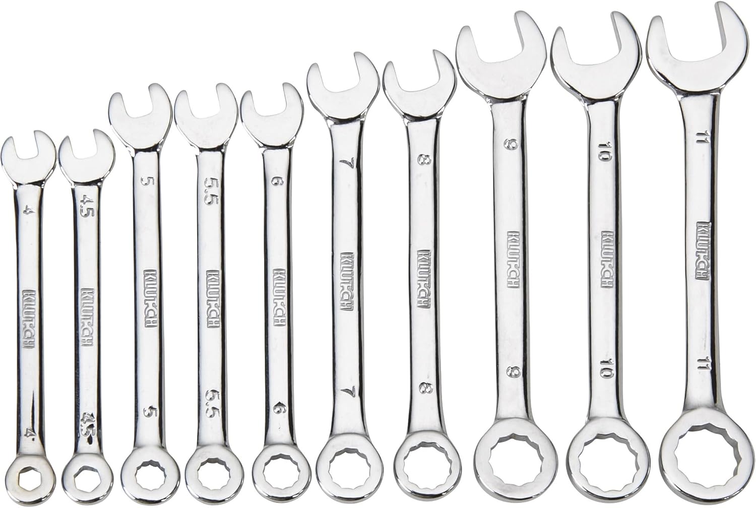 Klutch 10-Pc. Mini Metric Wrench Set