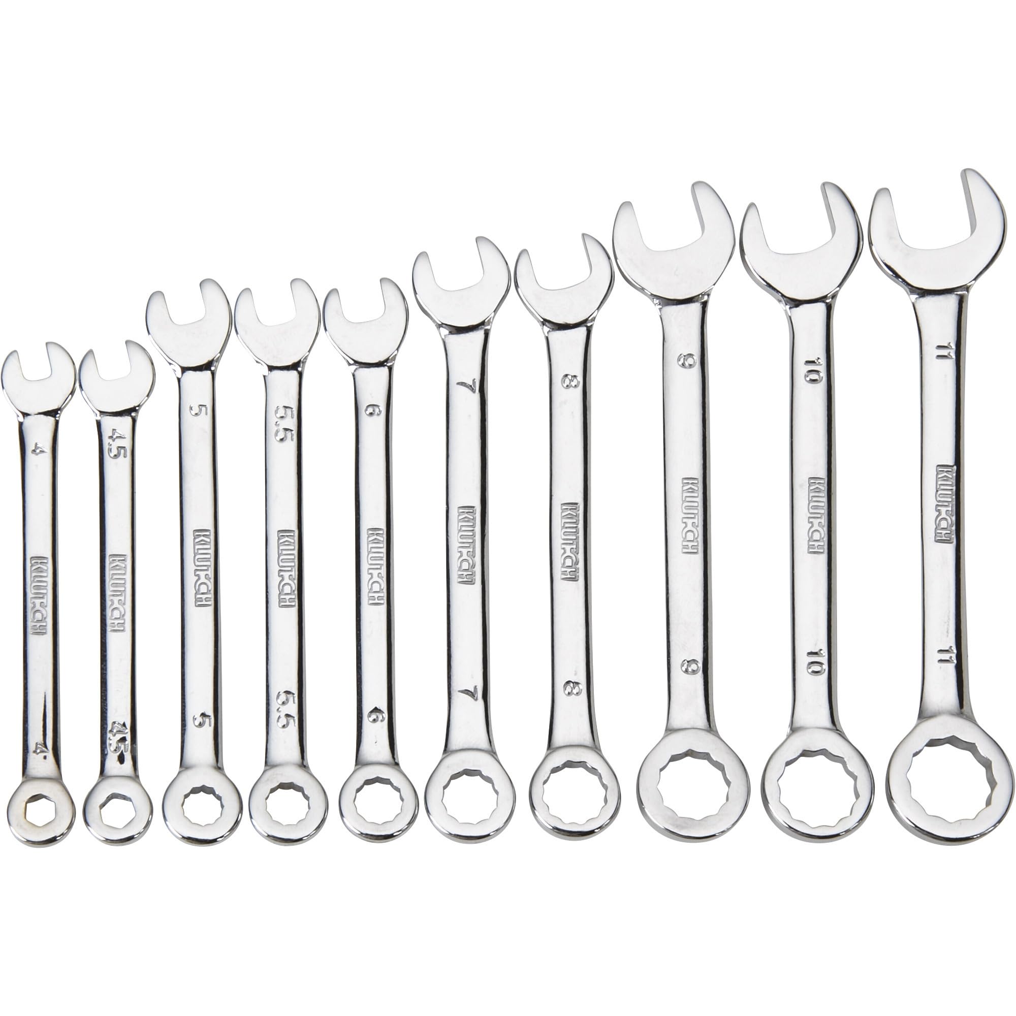 Klutch 10-Pc. Mini Metric Wrench Set