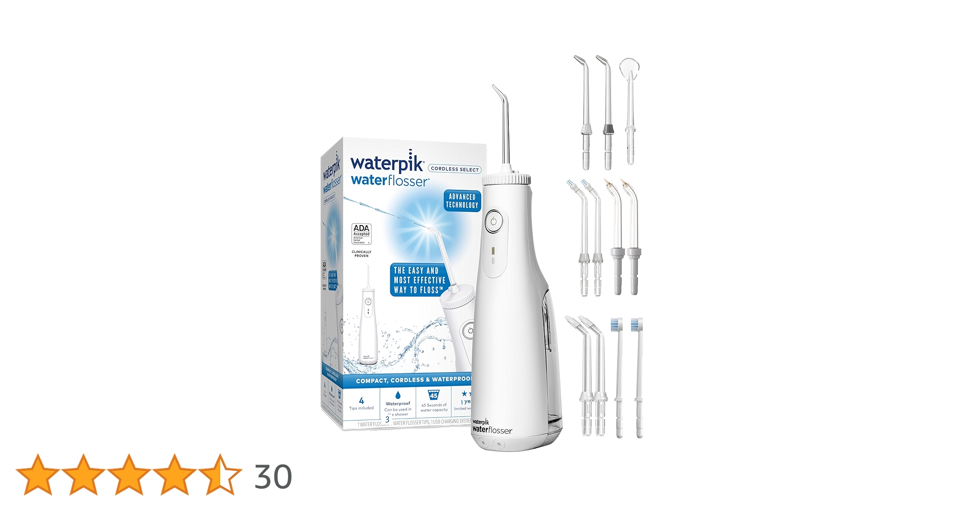ウォーターピックコードレスセレクト Amazon.co.jp: Waterpik ウォーターピック コードレスセレクト WF-10